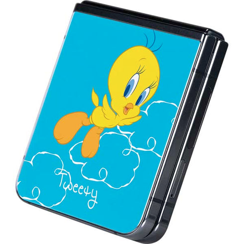 Looney Tunes Tweety Bird Flying Galaxy Z Flip5 5G Skin
